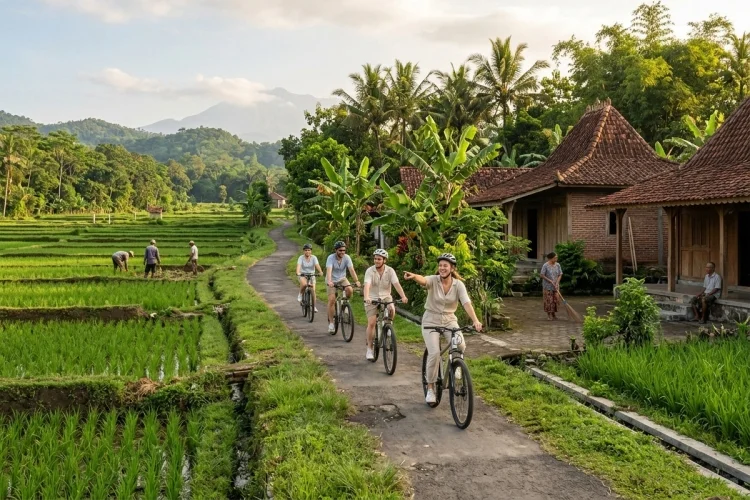Cycling Village Tour Candirejo, Cara Seru Menikmati Suasana Desa