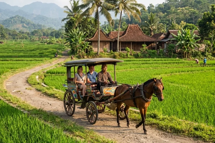 Dokar Village Tour Candirejo, Cara Unik Menjelajahi Desa